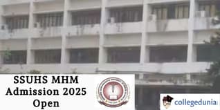 SSUHS MHM Admission 2025 Open; Apply by March 20